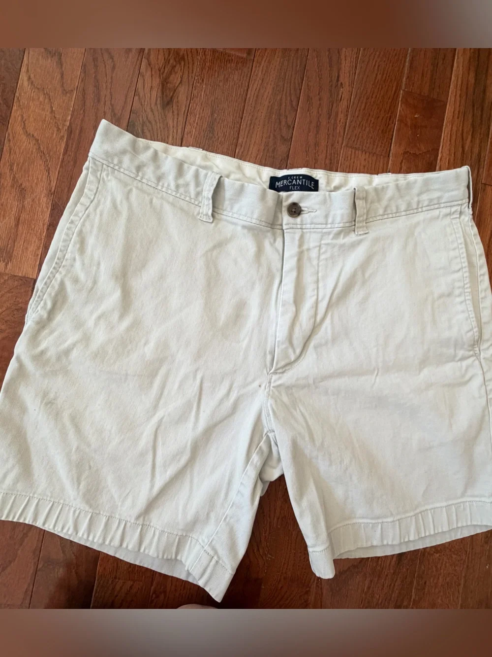 J.Crew Mercantile Flex Men’s Khaki Chino Shorts Size 32
